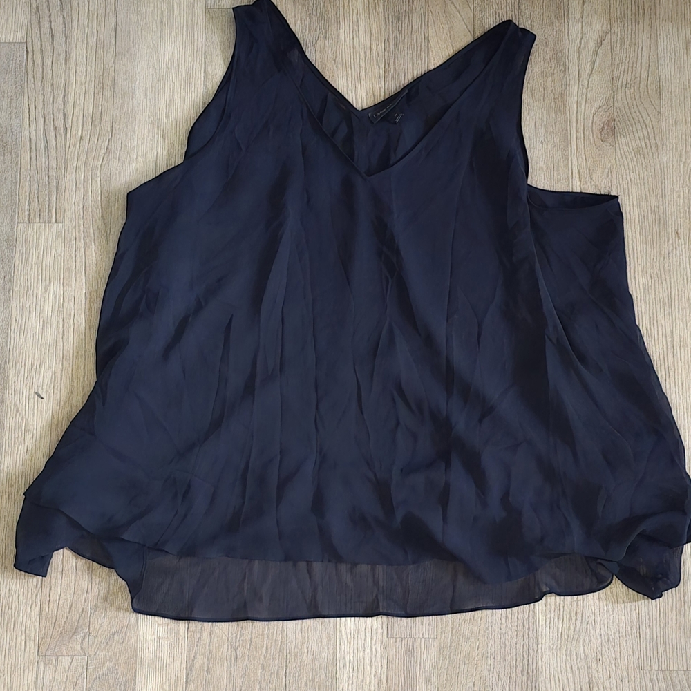 Elegant Black Sleeveless Top